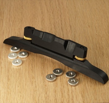 Mandolin Bridge, Loar Style, Ebony