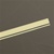 Ivoroid Binding Strip With Black Side Purfling