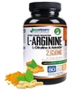 Nitric Oxide Booster L-Arginine Time Release 2,650 mg - Plus L-Citrulline and Astragin