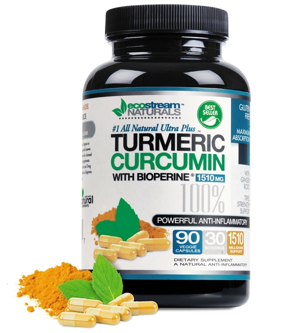 Turmeric, Curcumin and BioPerine #1 All Natural Ultra Plus Support Formula