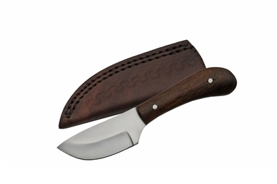 203381 	6" WOOD SKINNER HUNTING KNIFE