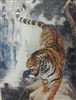 286 3D Lenticular Picture Orange Tiger Walking 2a2514