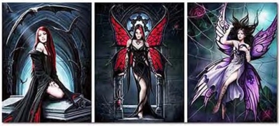 133 3D Lenticular Picture Flip Vampire Fairies