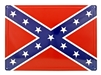 Confederate Flag Metal Sign