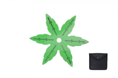 AOG01 4" Leaf Throwing Star