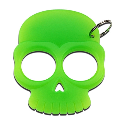 BK-11GN Green Skull Key Chain Knuckle