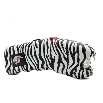 CH-23BZA Cyclone Stun Gun Zebra with Alarm