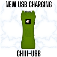 CH111GR-USB Slim Max Power Stun Gun