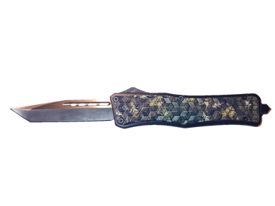 EL2201 Camo OTF Knife