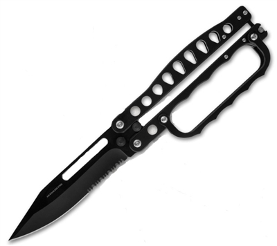 GC-29BK Knuckles Butterfly Knife - Black