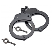 LCH103SL Double Locked Chain Silver Handcuffs