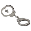 LCH103SL Double Locked Chain Silver Handcuffs