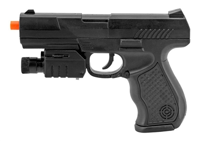 P299AF Polymer Spring Airsoft Pistol with Laser and Flash Light