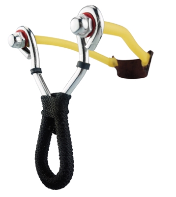PC-M4 Heavy Duty Metal Sling Shot with Nut & Bolt Band Anchors