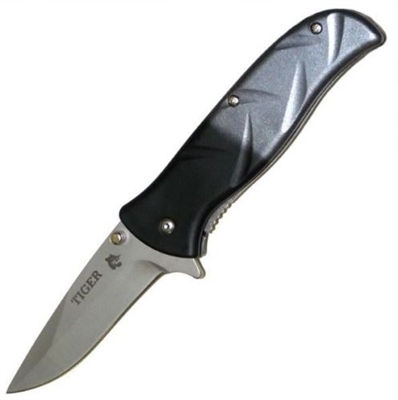 Knife Assisted Opening PSA0006-BK Tiger Brand Black