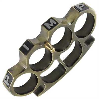Pk1408pp-v CHAMPAGNE KNUCKLE WEIGHT PIMP