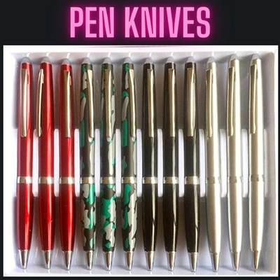 HK230 7373 12pc Pen Knife Set