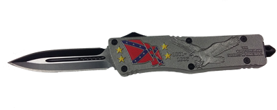OTF315 SDFOA81115CF OTF knife Confederate Flag