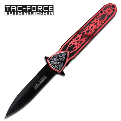 Tac-Force Celtic Stiletto Style Assisted Opening Knife TF-638RD
