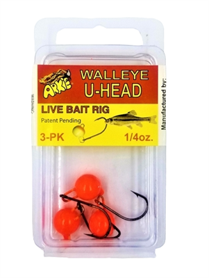 Arkie Walleye U-Head Jigs