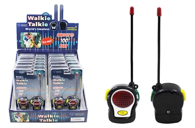 MINI WALKIE TALKIES 12 Pack Display