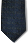 Mens Blue Clip On Tie 18"