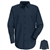 Navy Blue Long Sleeve Shirt, Tall