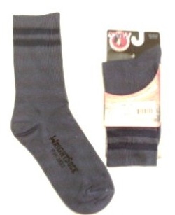 Wright Double Layer Blue Crew Anti-Blister Sock