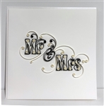 Quilling Card "Mr & Mrs"