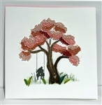 Quilling Card "Blossoming Love"