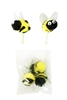 Pom pom Bees with Googly Eye Craft Spring Floral Picks CalCastle Craft