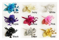 12pcs Boutonniere Corsage Groom Bridal Prom Party Event Quinceanera 10 Colors