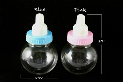 2-1/2" 2.5" Large Clear Pacifiers Baby Shower Game Party Decoration Favors