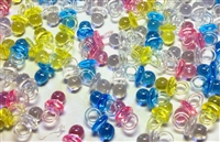 3/4" 0.75" Small Plastic Pacifiers Baby Shower Game Party Decoration Favors