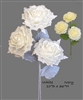 Paper Looking Foam Jumbo Rose Backdrop Wall Decor Center Piece Wedding Bridal White Cream party supply new trend