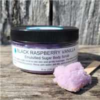 Black Raspberry Vanilla Emulsified Body Scrub