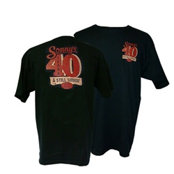 Sonny's 40th Anniversary T-Shirt - Black