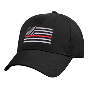 Rothco Thin Red Line Flag Low Profile Cap