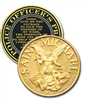 Blackinton Saint Michael Officer's Prayer Challenge Coin