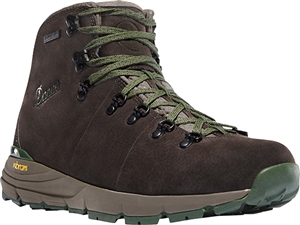 Danner Mountain 600 4.5" Dark Brown/Green Hiking Boots