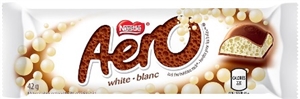 Aero White Milk Bar 24/42g Sugg Ret $2.25