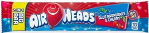 Airheads 2 in 1 Big Bar Blue Raspberry and Cherry 24/42.5g Sugg Ret $1.69