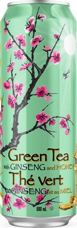 Arizona Green Tea King Can 24/680ml Sugg Ret $3.49