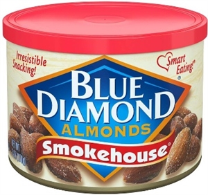 Blue Diamond 170g Smokehouse Almonds Tin 12/170g Sugg Ret $7.99