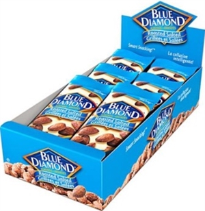 Blue Diamond 23g Lightly Salted Almonds 18/23g Sugg Ret $1.59