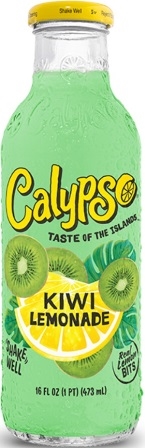 Calypso Kiwi Lemonade 12/473ml Sugg Ret $4.29***ON SALE 2 FOR $7.50***