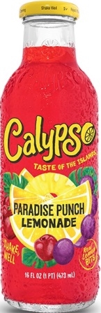 Calypso Paradise Punch Lemonade 12/473ml Sugg Ret $4.29 ***ON SALE 2 FOR $7.50***