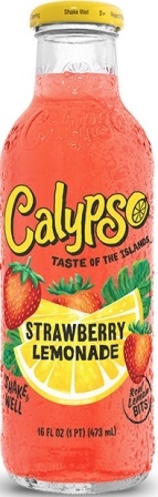 Calypso Strawberry Lemonade 12/473ml Sugg Ret $4.29