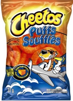 Cheetos 37g Puffs The Original Cheddar Snack 40's Sugg Ret $1.89