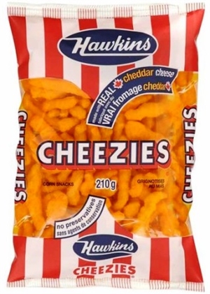 Hawkins Cheezies 6/210g Sugg Reg $6.79